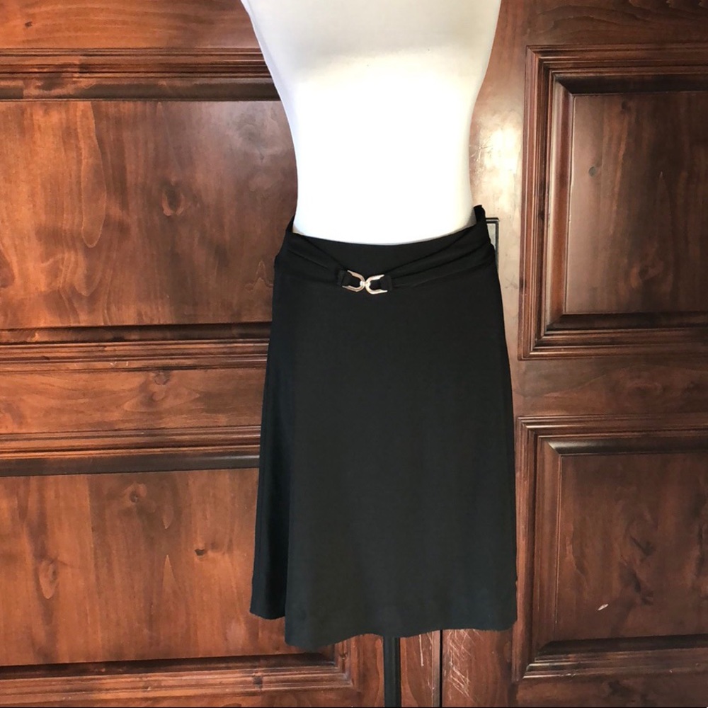 White House Black Market Black Skirt